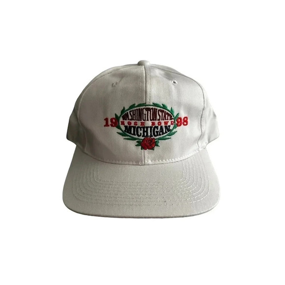 Vintage Michigan Washington State Rose Bowl 1998  hat - Picture 1 of 3